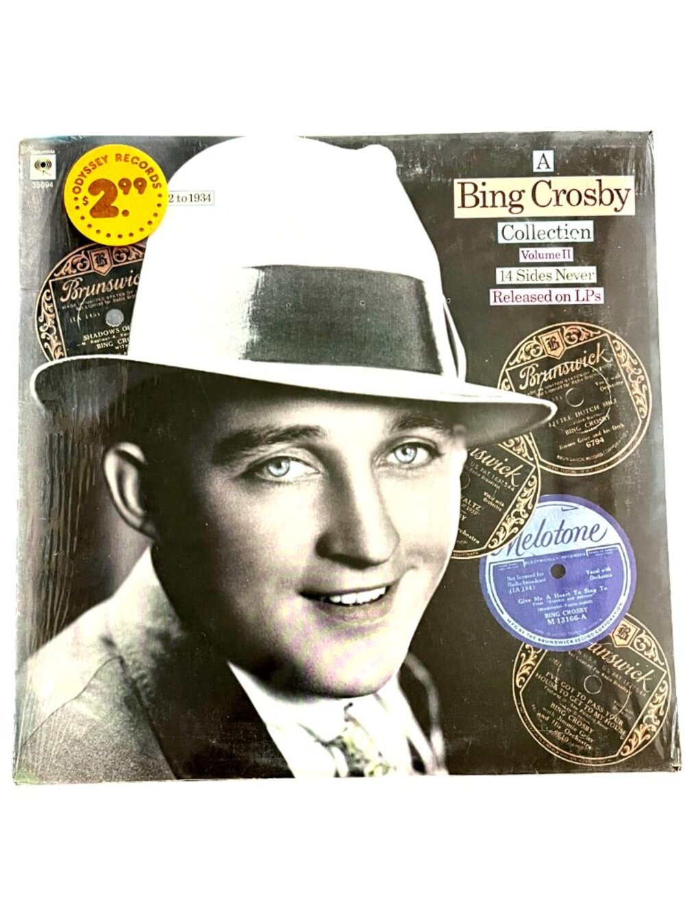 A Bing Crosby Collection Vol 2 1932-34 - Columbia Records 12" 33rpm - NEW SEALED